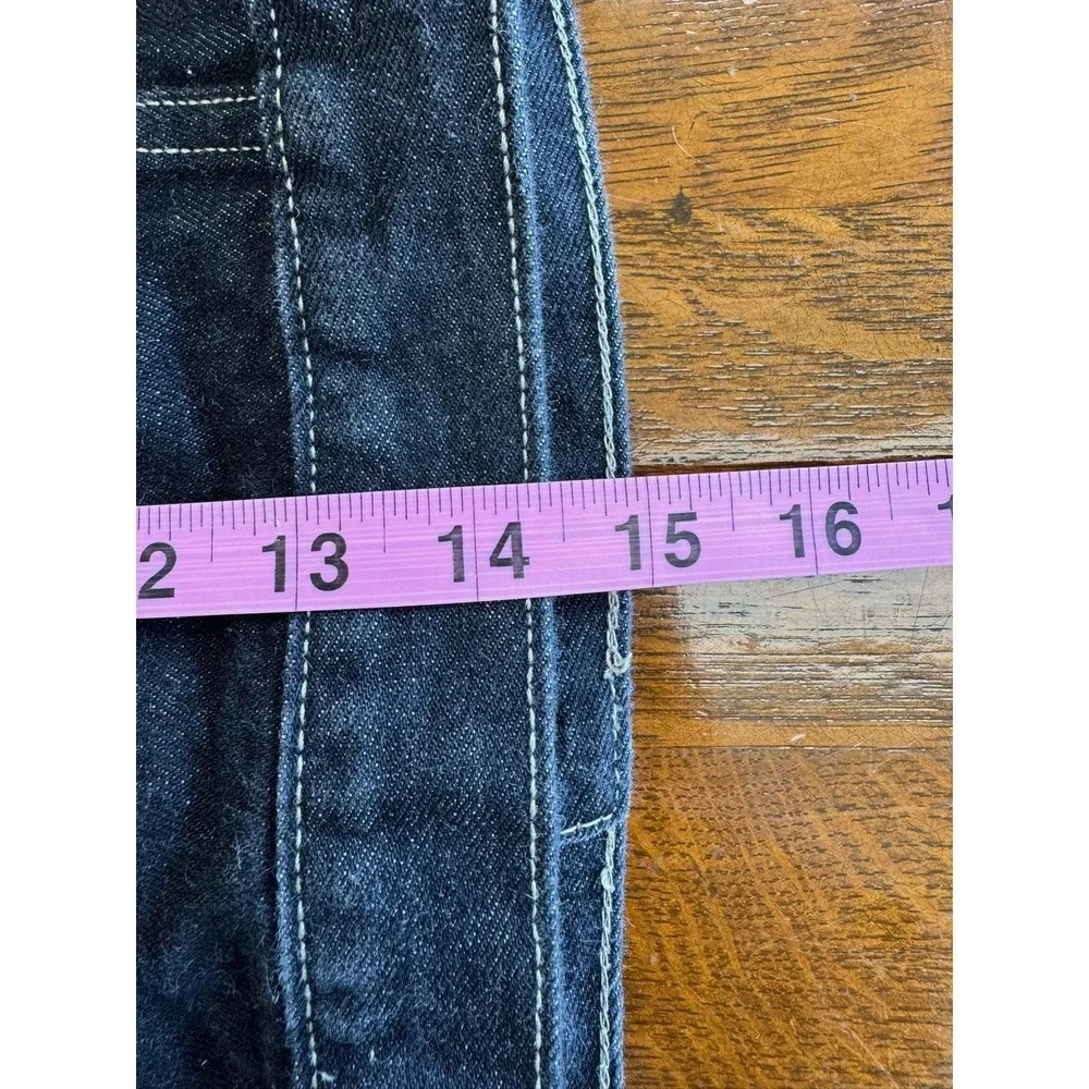 GUESS Jacket Toddler‎ 4T Black Denim Trucker Red Embroidered Back Logo Kids
